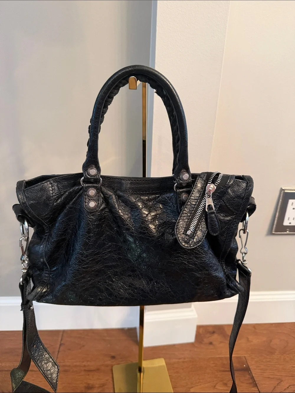 AUTHENTIC BALENCIAGA black city bag